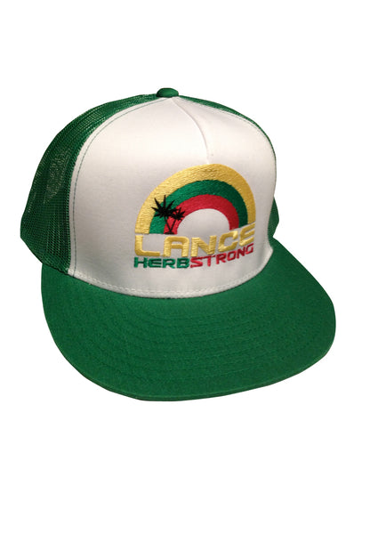 lance green trucker hat