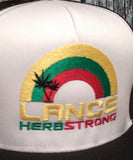 lance black trucker hat
